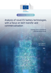 Analysis of Novel EV Battery Technologies, with a Focus on Tech Transfer and Commercialisation